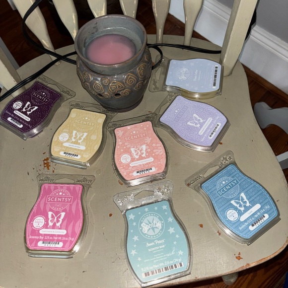 Scentsy Other - Scentsy Wax Bar Assortment in Pink, Blue, Purple, Cream, Tan